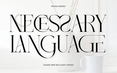 Necessary Language Font