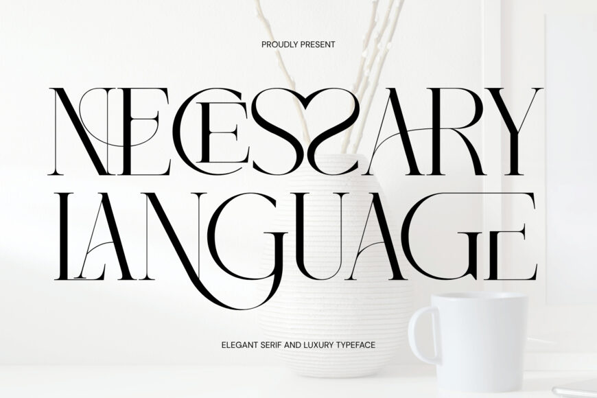 Necessary Language Font