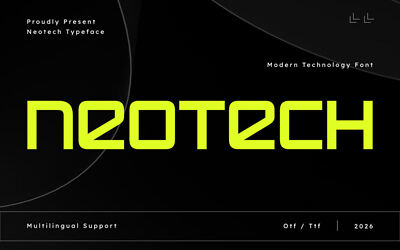 Neotech Font