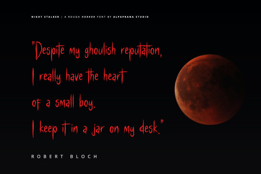 Night Stalker Font