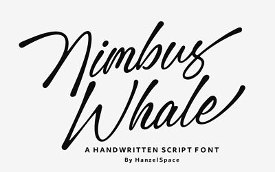 Nimbus Whale Font