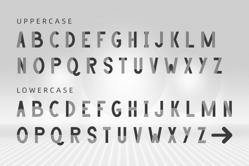 Oath Line Font