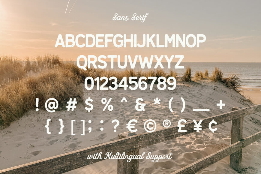 Palm Bay Social Font Duo
