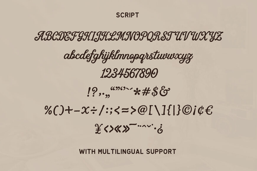 Palm Bay Social Font Duo