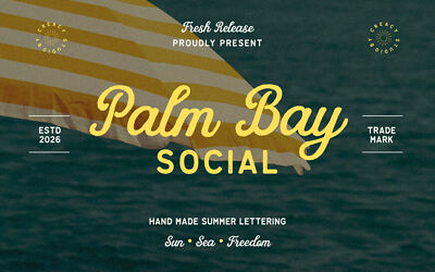 Palm Bay Social Font Duo