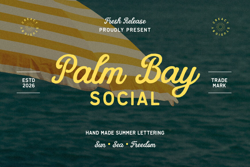 Palm Bay Social Font Duo