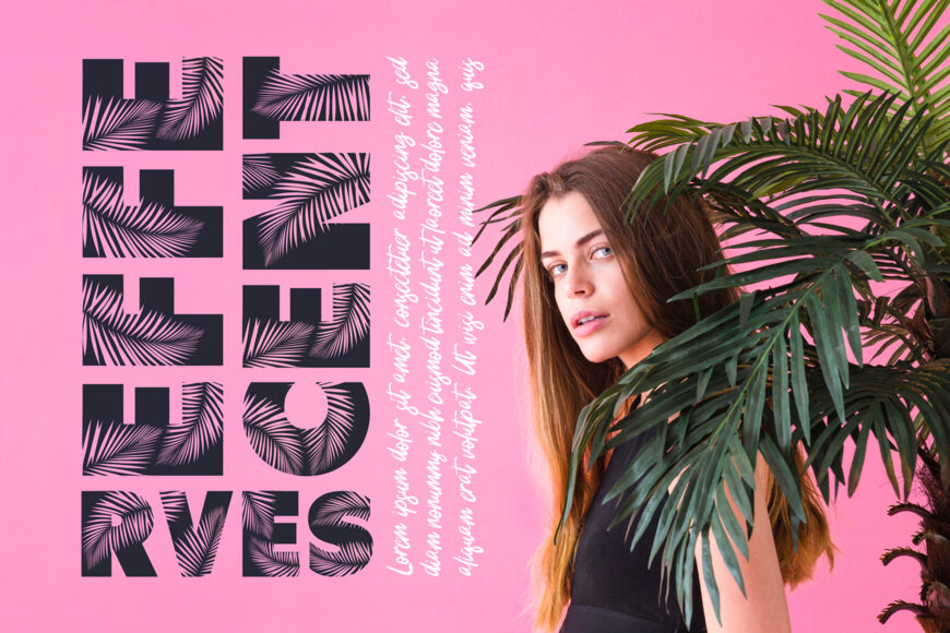 Palm Leaf Font