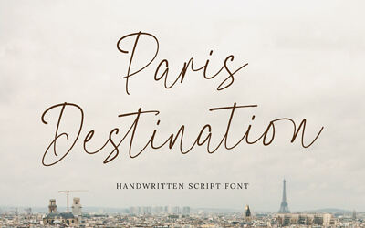 Paris Destination Font