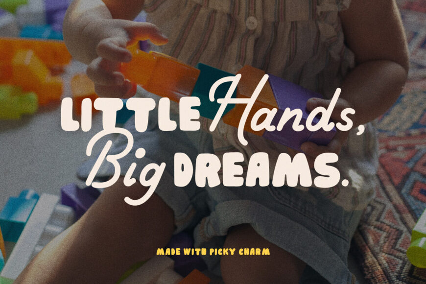 Picky Charm Font Duo