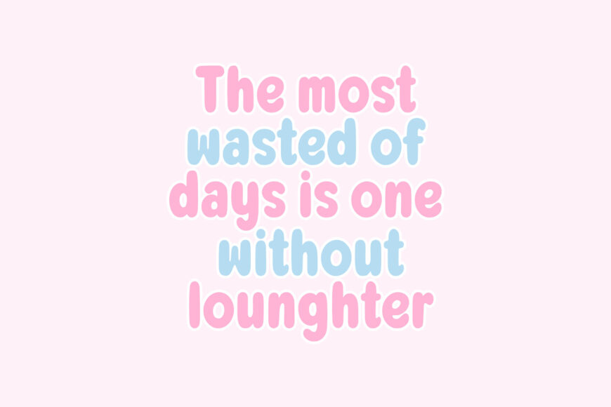 Positive Chunky Font