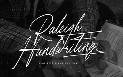 Raleigh Handwriting Font