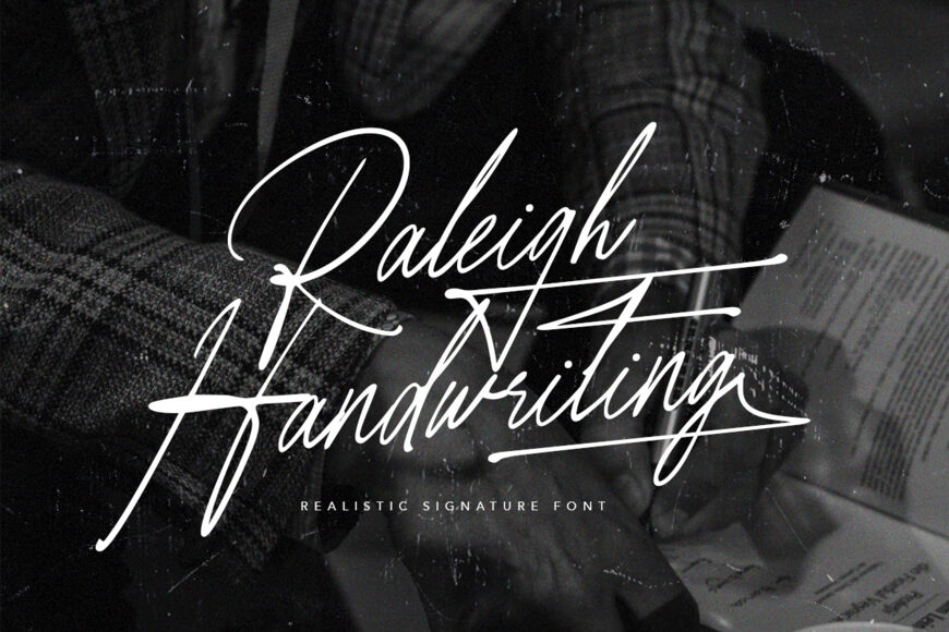Raleigh Handwriting Font