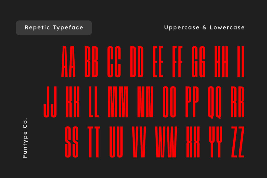 Repetic Font