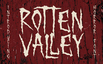 Rotten Valley Font