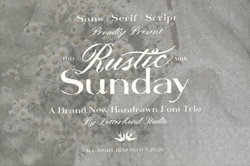 Rustic Sunday Font Family