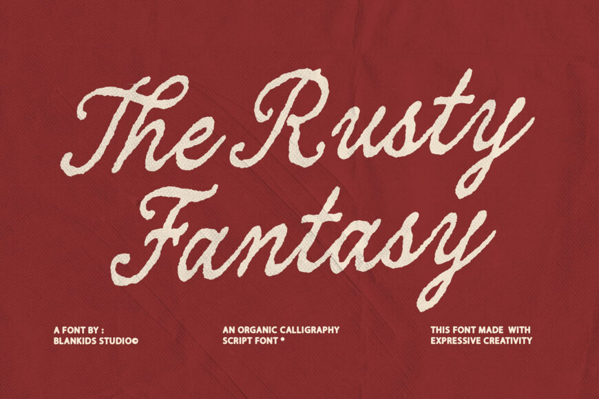 Rusty Fantasy Font Family