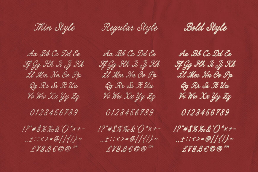 Rusty Fantasy Font Family