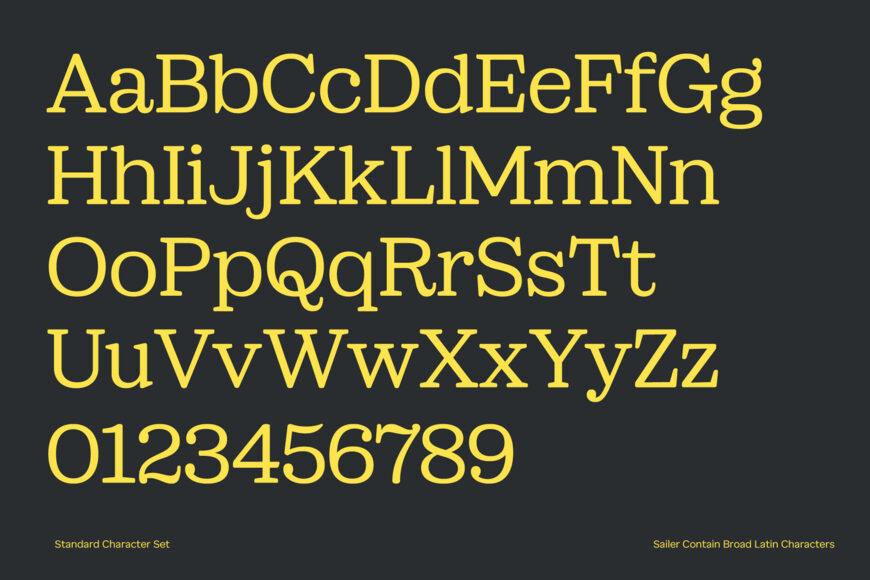 Sailer Font Family