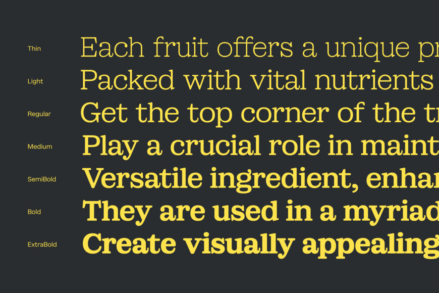 Sailer Font Family