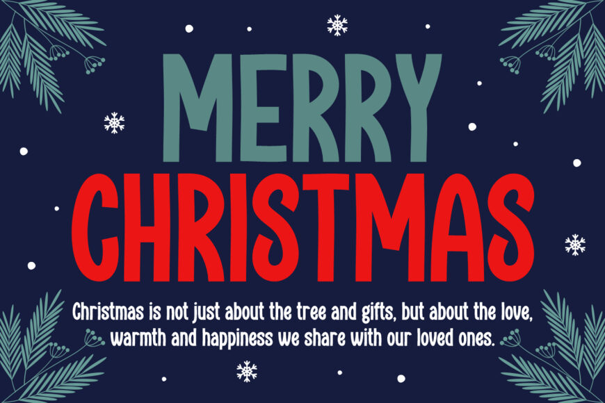 Santa Sounds Font