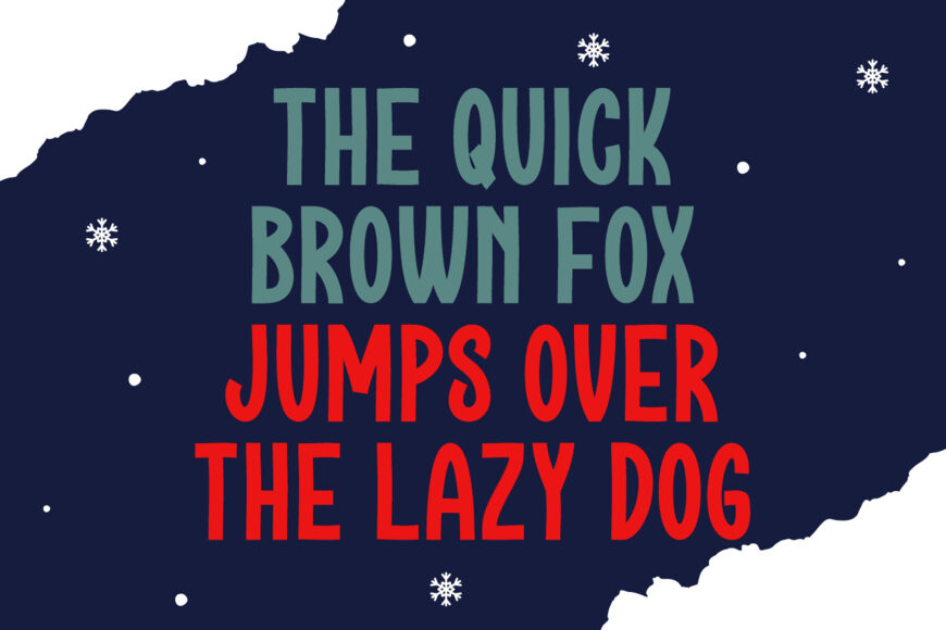 Santa Sounds Font