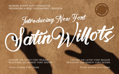 Satin Willots Font