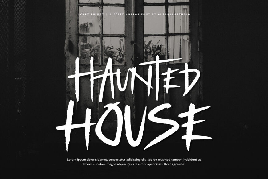 Scary Friday Font
