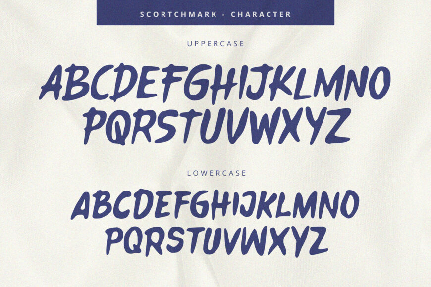Scorchmark Font