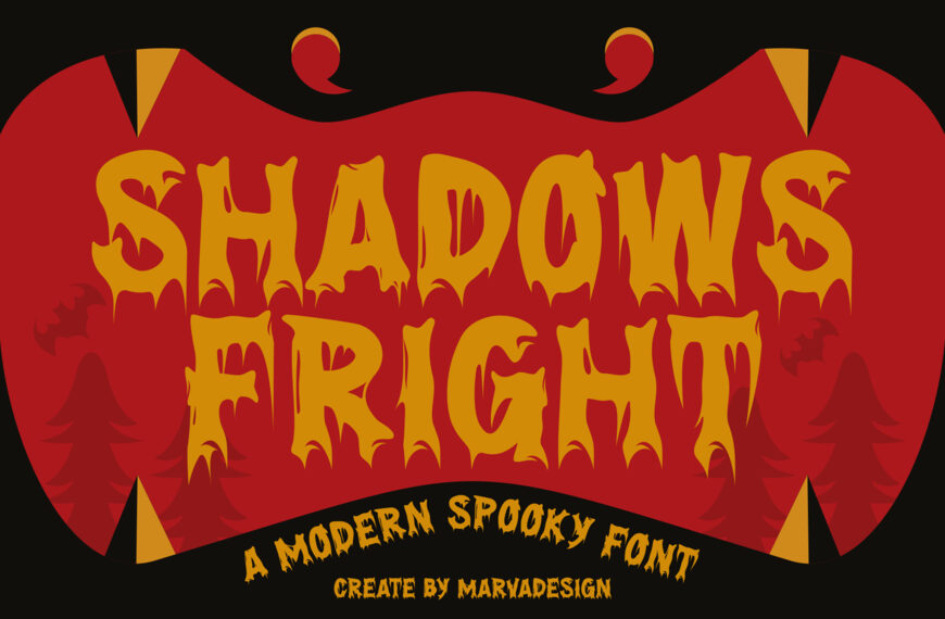 Shadows Fright Font