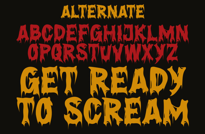 Shadows Fright Font