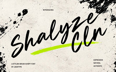 Shalyze Cln Font