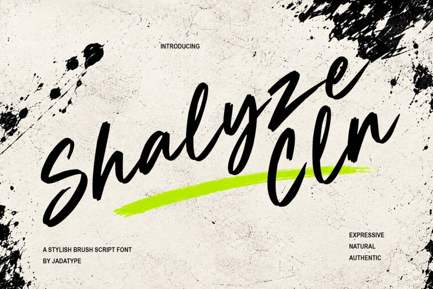 Shalyze Cln Font