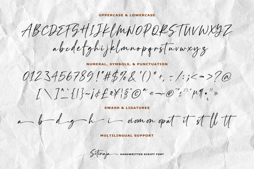 Sitinaja Font
