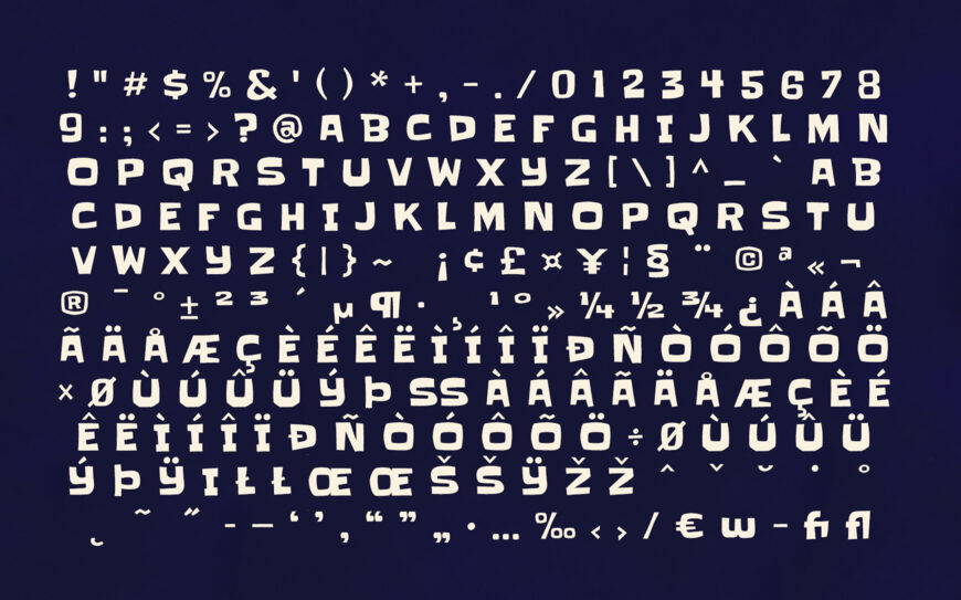 Slackey Font