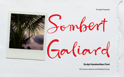 Sombert Galiard Font