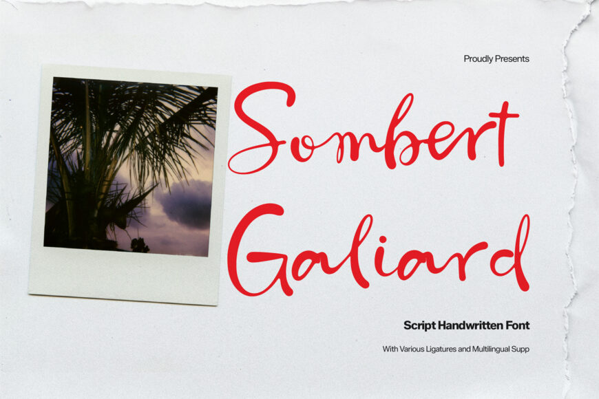Sombert Galiard Font