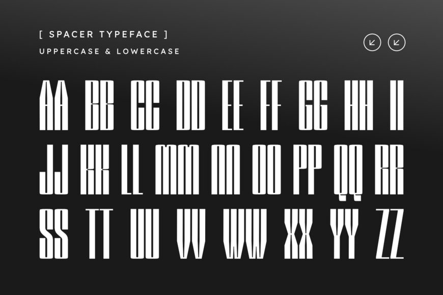 Spacer Font