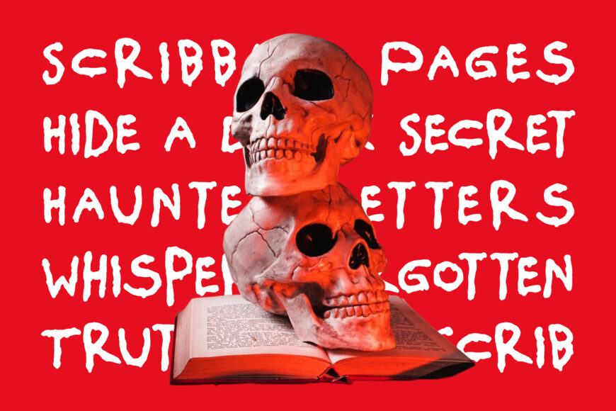 Spooky Scribble Font