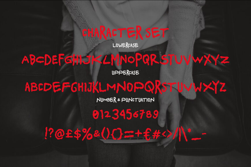 Spooky Scribble Font