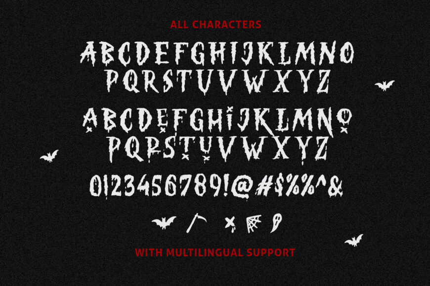 Spooky Trick Font