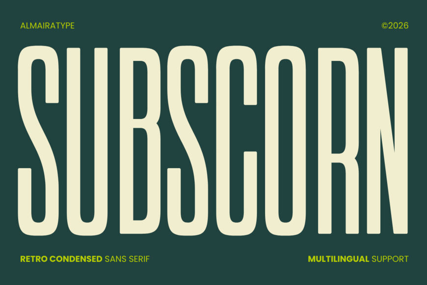Subscorn Font
