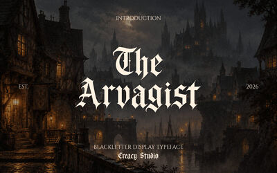 The Arvagist Font