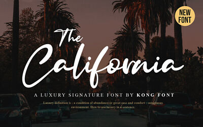 The California Font