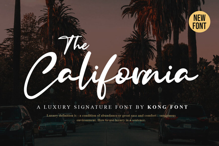 The California Font