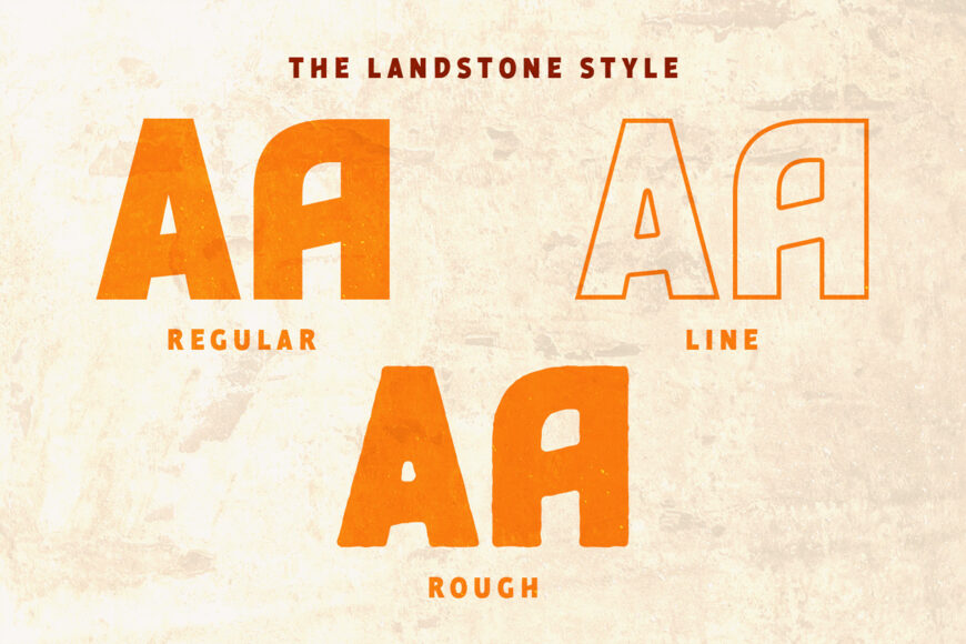 The Landstone Font Family