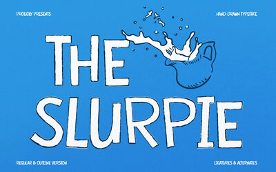 The Slurpie Font