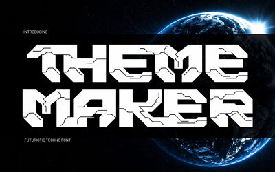 Theme Maker Font