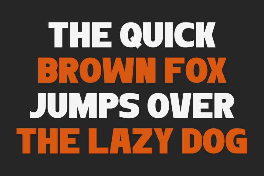 Thickart Font