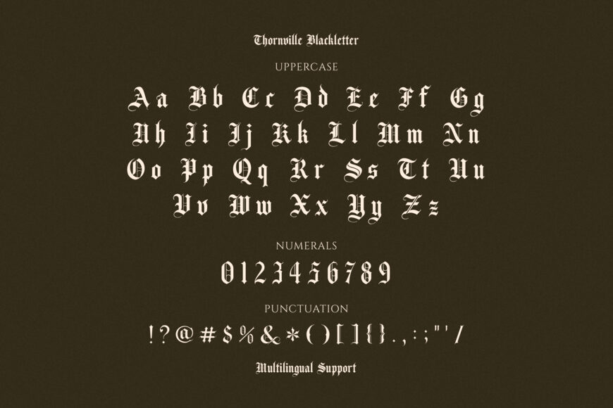 Thornville Font