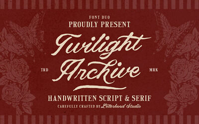 Twilight Archive Font Duo